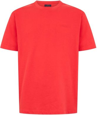 Paul & Shark T-shirt met korte mouwen - Heren - T-shirts - Rood - 2XL - Katoen - Tops