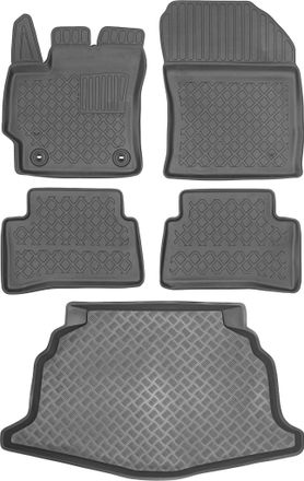 OEM Juego De Alfombrillas Para Coche Y Maletero Para Toyota Corolla Xii Hatchback (2018)