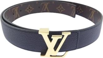 Louis Vuitton Pre-owned Vintage Stof Riem - Dames - Vintage Accessoires - Zwart - ONE Size - Vintage