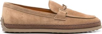 Tod's Mocassini in pelle scamosciata - Marrone