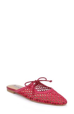 Badgley Mischka Xailee Woven Mule in Dark Cherry at Nordstrom, Size 9.5