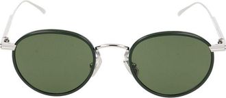 Bottega Veneta Sunglasses Bottega Veneta Bv1389 S 003 Silver Silver Green /21/140