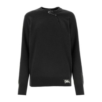 Burberry Cashmere Trui - Dames - Cashmere truien - Grijs - XS - Truien & Vesten