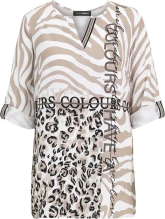 Doris Streich Donna, Camicette, Beige, L, new