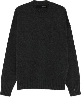 Isabel Benenato Maglione con zip - Grigio