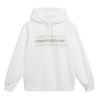 Li-Ning Counterflow Graphic Hoodie White AWDT531-1