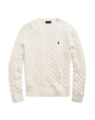 Ralph Lauren CABLE-KNIT COTTON SWEATER