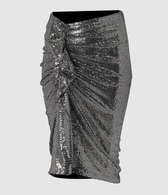 Isabel Marant Jupe Dolene Silver