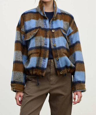 Velvet Aubrey Jacket In Plaid