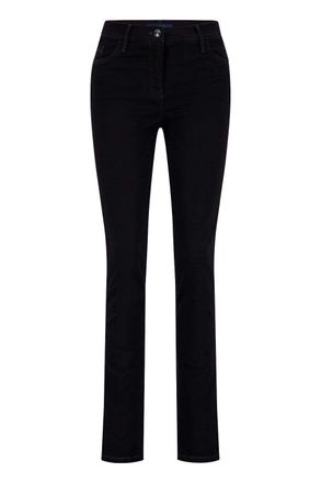 Gardeur Slim-fit-Jeans ATELIER GARDEUR Atelier GARDEUR Jeans MAJA4, Damen, Gr. 36, N-Gr, schwarz, Obermaterial: 65% Baumwolle CO. 31% Polyester PES. 4% Elasth