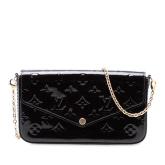 Louis Vuitton Tweedehands Monogram Vernis Pochette Felicie