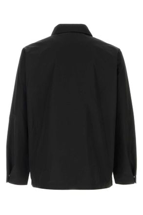 A.P.C. Mens Black Polyester Jacket Noir Giubbini