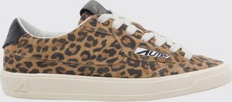 Autry Sneakers Windscape Autry in camoscio stampa animalier