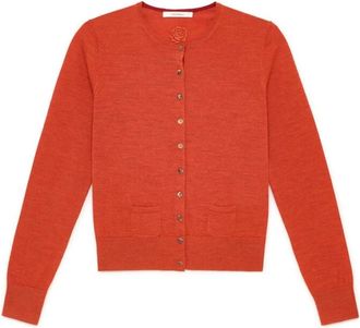Maliparmi Colours of the World Cardigan - Dames - Vesten - Oranje - XS - Wol - Truien & Vesten