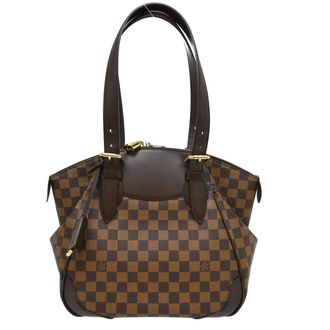 Louis Vuitton Verona Damier Brown Canvas Handbag (Pre-Owned)