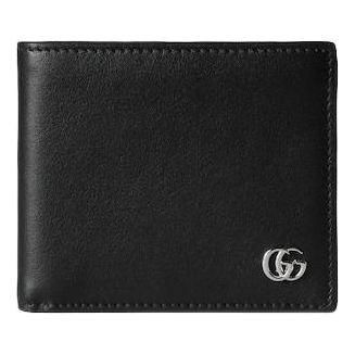 Gucci 26 GG Marmont Bi-Fold Wallet Black 835047-AAE07-1000