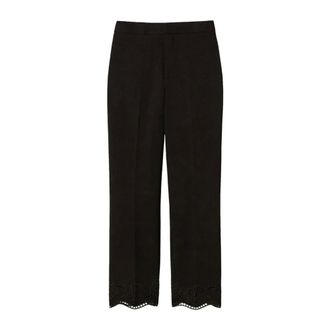 Twinset Cropped Trousers - female - Twinset - Cropped Trousers - Black - XL - Trousers