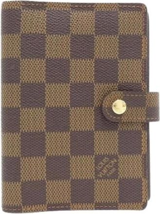 Louis Vuitton Pre-owned Accessories, male, Brown, Size: ONE SIZE Pre-owned Canvas wallets