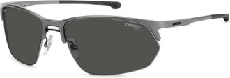 Carrera Carduc 064/S R80/Ir Zonnebril - Heren - Zonnebrillen - Grijs - 65 MM - Accessoires