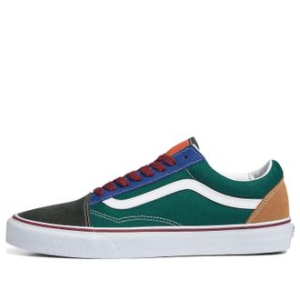 Vans Old Skool Color Mix Green Brown Blue VN0A4BW2448