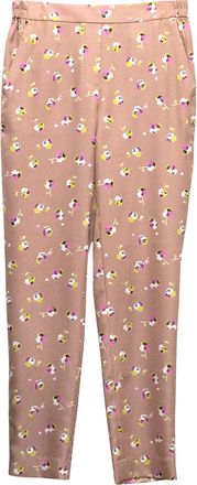 J.crew Floral Pattern Polyester Trousers Size XS