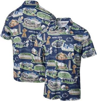 Reyn Spooner Mens Reyn Spooner Navy Penn State Nittany Lions Scenic Polo at Nordstrom, Size Small