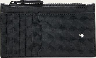 Montblanc Mens Extreme 3.0 Zip Card Holder - 8 Cards