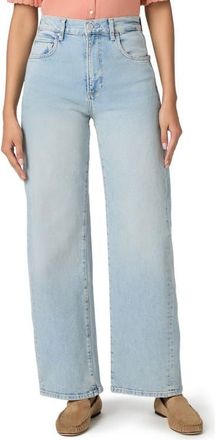 Paige Arellia High Waist Skimmer Barrel Jeans in Mar Vista at Nordstrom, Size 32