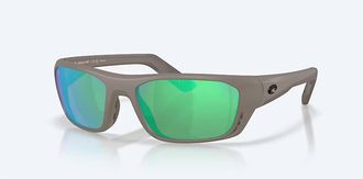 Costa Unisex Whitetip Pro Polarized Sunglasses In Matte Olive Shale / Green