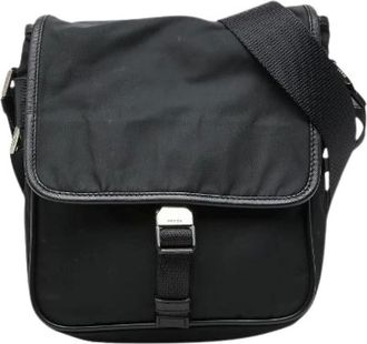 Prada Borsa a tracolla in nylon Pre-owned - - Pre-owned - Donna - Nero - ONE SIZE