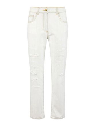 Elisabetta Franchi Jeans With Destroyed Details By