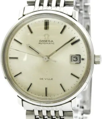 Omega Pre-owned Watches, male, Gray, Size: ONE SIZE Pre-owned De Ville 166.033 Wristwatch