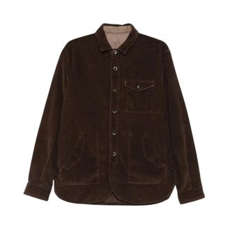 Nine In The Morning Co 165 BOB Shirt - Heren - Casual Overhemden - Bruin - M - Overhemden