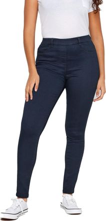 M&Co Womens Indigo Stretch Jeggings - Womens
