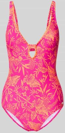 Venice Beach Slim Fit Badeanzug mit Schl&uuml;ssellochausschnitt Modell Kensi in Pink, Gr&ouml;&szlig;e 34AB