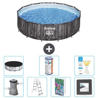 Bestway Piscina Bestway Steel Pro Max Redonda - 427x107 Cm - 8-piezas S563