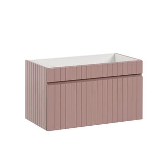 Petits Meubles Mueble bajo lavabo estratificado Rosado