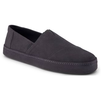 Toms Alpargata Premium Leer Heren Forged Iron Espadrilles