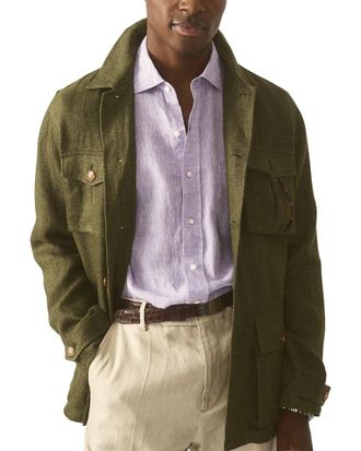 J.McLaughlin J.Mclaughlin Green Aston Jacket