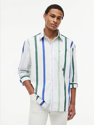 Tommy Hilfiger Oversized Fit Crest Poplin Shirt