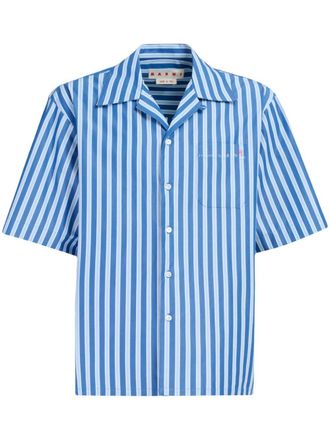 Marni Gestreept overhemd - Blauw