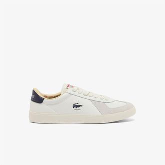 Lacoste Mens Lacoste Baseshot Pro Trainers in White Navy