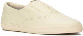 Keds Champion Slip-On Sneaker in Parchment Leather at Nordstrom, Size 7.5