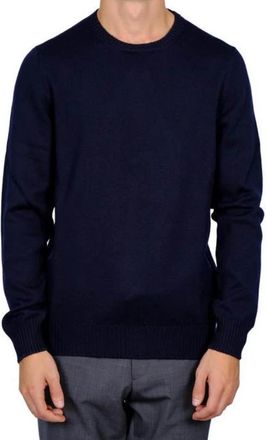 La Fileria Blauwe Sweatshirts & Hoodies - Heren - Ronde hals truien - Blauw - 4XL - Polyester - Truien & Vesten