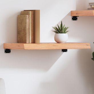 vidaXL Vidaxl - Estante Pared Madera Roble Tratada Marr&oacute;n Claro 60x40x(2-6) Cm