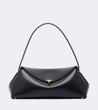 Toteme T-Lock Small leather shoulder bag