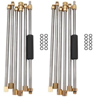 OEM Juego De 2 Lanzas Universales De 90 Pulgadas Para Lavado De Autos, Lanza De Extensi&oacute;n Para Hidrolavadora