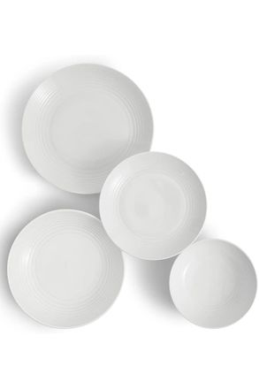 Royal Doulton Gordon Ramsay Maze White 16 Piece Dinnerware Set