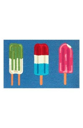 R16 Home Popsicle Trio Door Mat in Denim Multi at Nordstrom Rack, Size 24X36