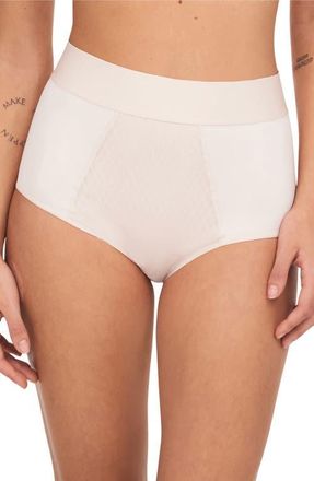 Chantelle Smooth Lines High Waist Briefs in Talc at Nordstrom, Size Small